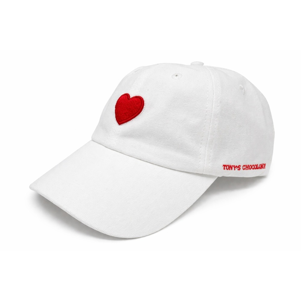 CJ Hendry Tonys Chocolonely White Hat Cap Strapback Valentines‎ Limited Edition